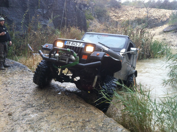la jeep du petit frère
